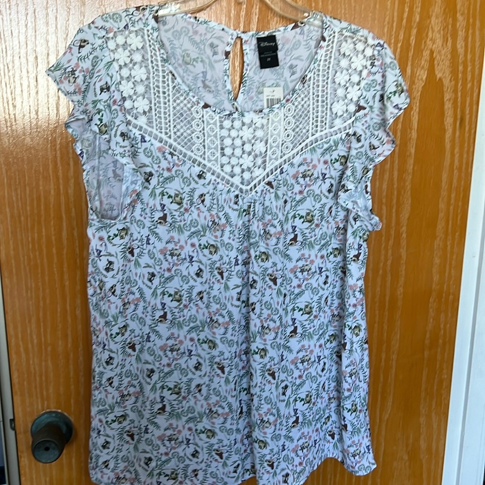 Disney Bambi garden cap sleeve top
